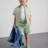 1,5–12 år | Stacey Solomon-set med rutig skjorta och shorts
