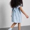 1,5–12 år | The Edit – blommig broderad smockklänning