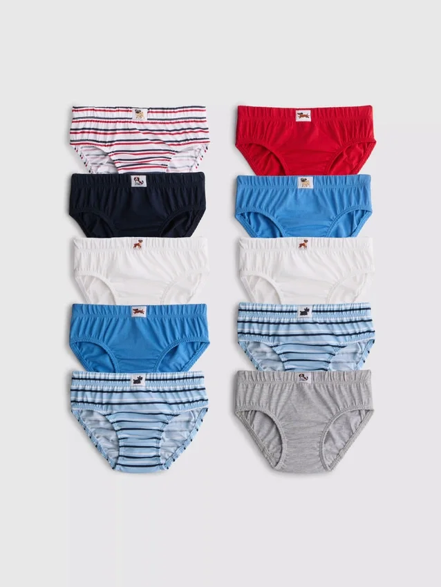1,5–14 år | 10-pack trosor med hundmotiv