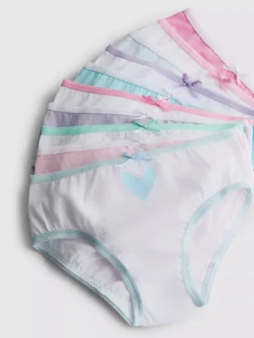 1,5–15 år | 10-pack kalsonger med hjärtmotiv
