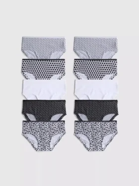 1,5–15 år | 10-pack mönstrade hipster-trosor
