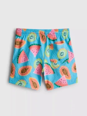 1,5–7 år | badshorts med fruktmönster