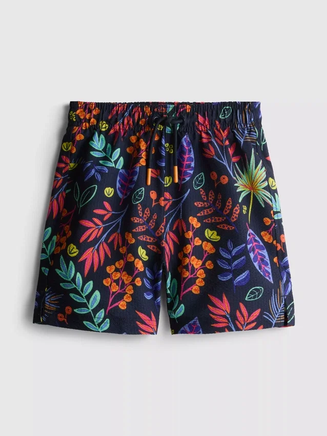 1,5–7 år | blommönstrade badshorts