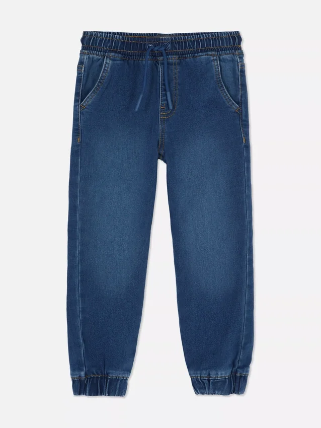 1,5–7 år | Jeans med uppvikt benslut