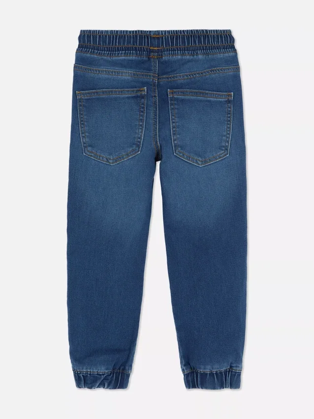 1,5–7 år | Jeans med uppvikt benslut