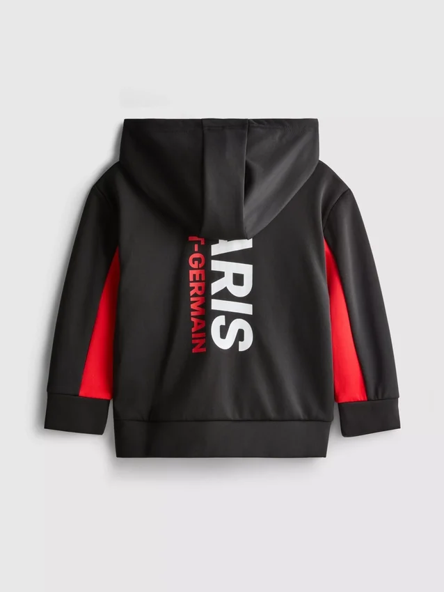 1,5–7 år | Paris Saint-Germain F.C. hoodie med dragkedja