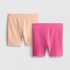 1,5–8 år | 2-pack ribbade cykelshorts
