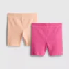 1,5–8 år | 2-pack ribbade cykelshorts
