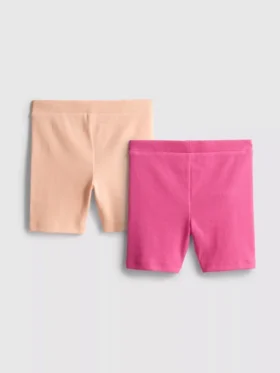 1,5–8 år | 2-pack ribbade cykelshorts