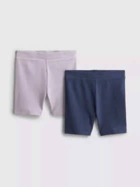 1,5–8 år | 2-pack ribbade cykelshorts