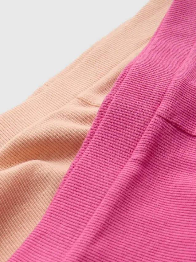 1,5–8 år | 2-pack ribbade cykelshorts