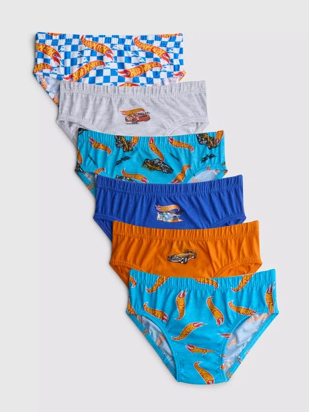 1,5–8 år | 6-pack Hot Wheels-kalsonger