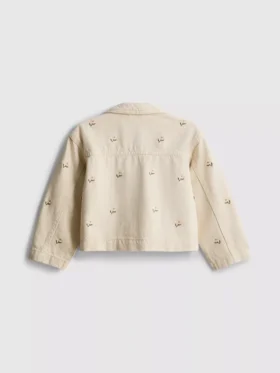1,5–8 år | blomsterbroderad denimjacka