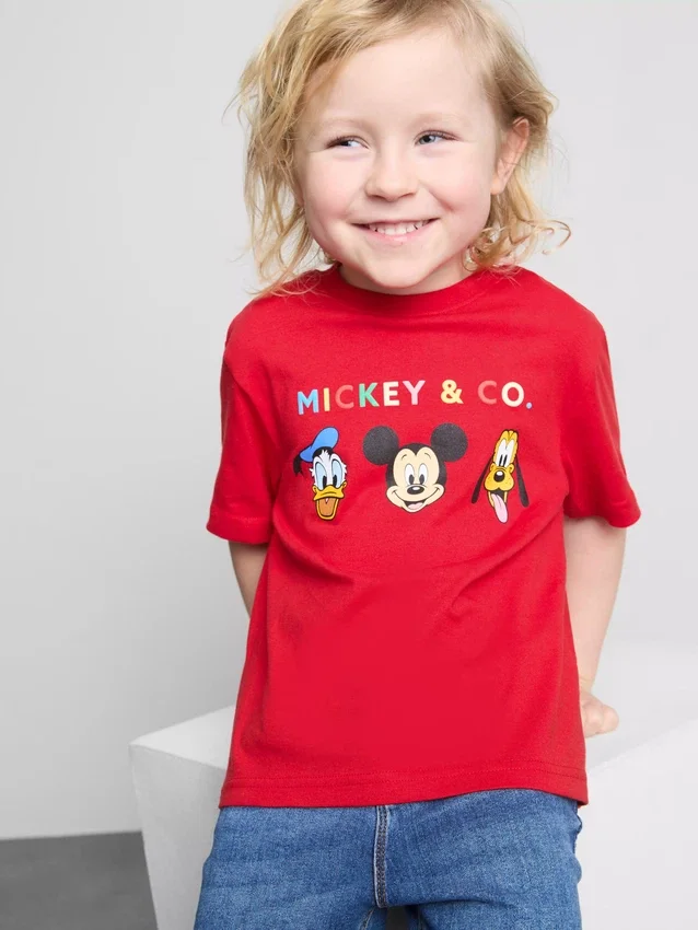 1,5–8 år | Disneys Mickey Mouse-T-shirt