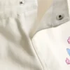 1,5–8 år | Disneys Stitch-denimshorts i kontrastfärger