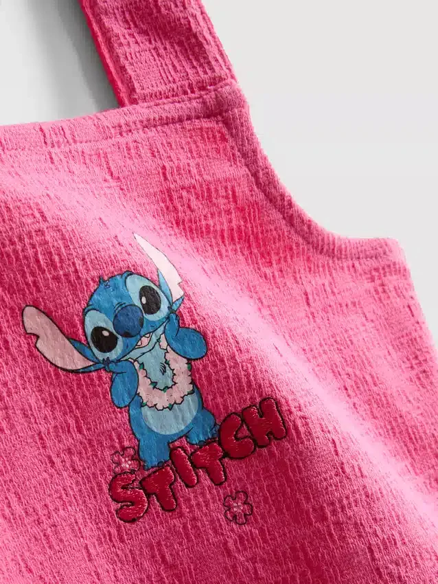 1,5–8 år | Disneys Stitch-set med ric rac-tröja och byxor