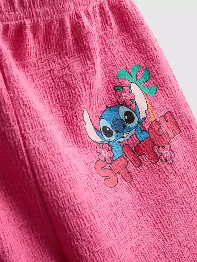 1,5–8 år | Disneys Stitch-set med ric rac-tröja och byxor