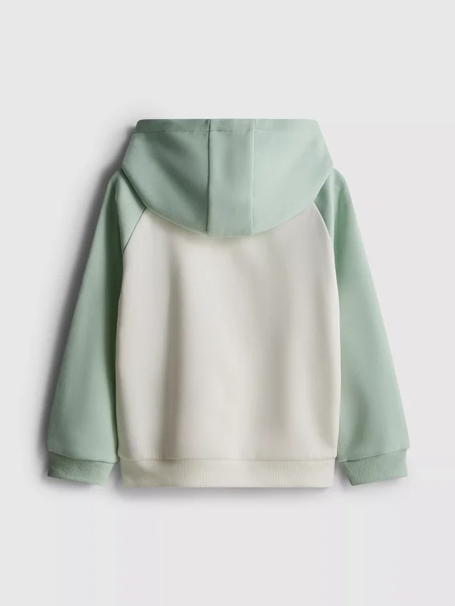 1,5–8 år | hoodie med färgblock