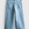 1,5–8 år | Jeans med fruktbroderier