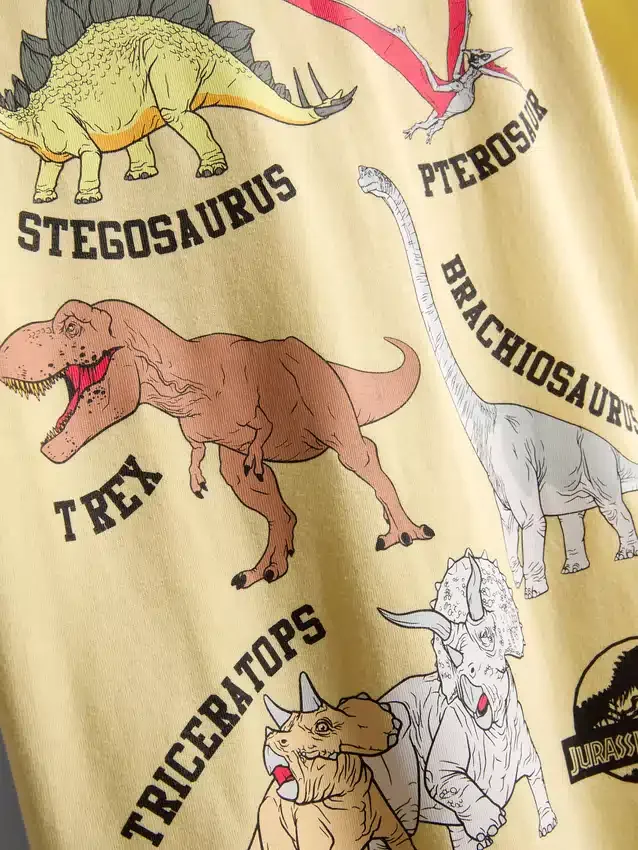 1,5–8 år | Jurassic World-T-shirt med dinosaurier