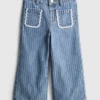 1,5–8 år | randiga ric rac-Jeans