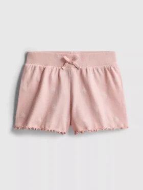 1,5–8 år | Ribbade shorts med lettuce-kant