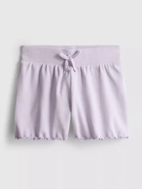 1,5–8 år | Ribbade shorts med lettuce-kant