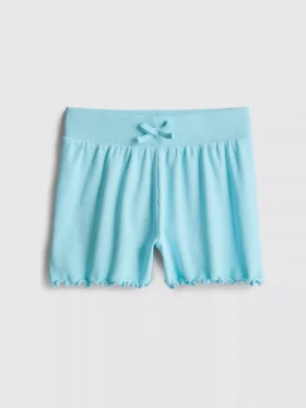 1,5–8 år | Ribbade shorts med lettuce-kant