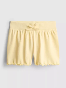 1,5–8 år | Ribbade shorts med lettuce-kant
