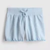 1,5–8 år | Ribbade shorts med lettuce-kant
