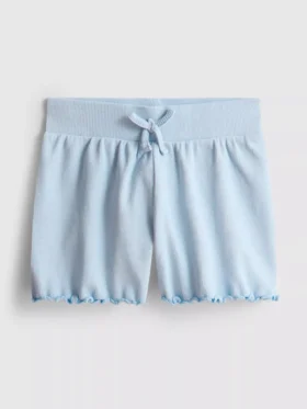 1,5–8 år | Ribbade shorts med lettuce-kant