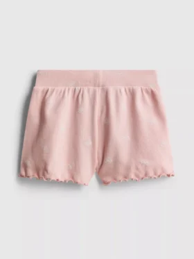 1,5–8 år | Ribbade shorts med lettuce-kant