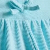 1,5–8 år | Ribbade shorts med lettuce-kant