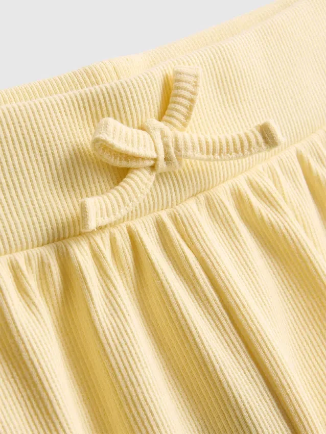 1,5–8 år | Ribbade shorts med lettuce-kant