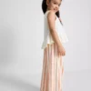 1,5–8 år | Set med broderad peplum-top och byxor