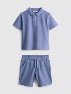 1,5–8 år | Set med polotröja och shorts