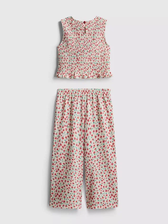 1,5–8 år | Set med ärmlös blus och byxor