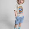 1,5–8 år | Set med T-shirt och shorts med sardinmotiv