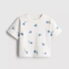 1,5–8 år | T-shirt med korsstygnsmotiv