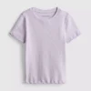 1,5–8 år | T-shirt med ribbad kant