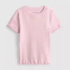 1,5–8 år | T-shirt med ribbad kant