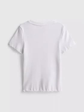 1,5–8 år | T-shirt med ribbad kant