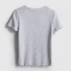 1,5–8 år | T-shirt med ribbad kant