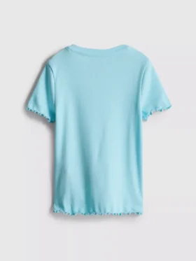 1,5–8 år | T-shirt med ribbad kant
