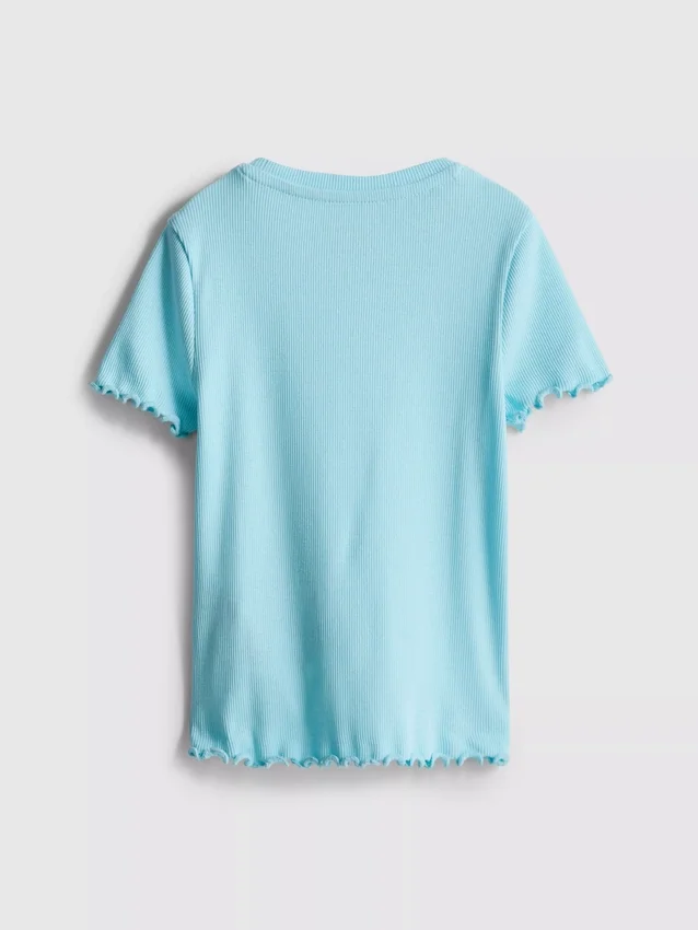 1,5–8 år | T-shirt med ribbad kant