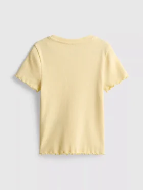 1,5–8 år | T-shirt med ribbad kant