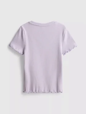 1,5–8 år | T-shirt med ribbad kant