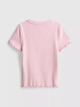 1,5–8 år | T-shirt med ribbad kant