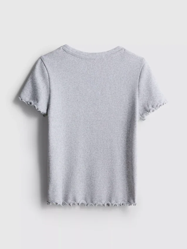 1,5–8 år | T-shirt med ribbad kant