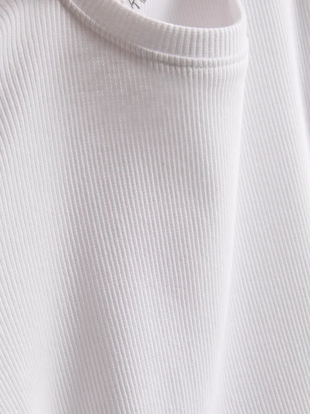 1,5–8 år | T-shirt med ribbad kant